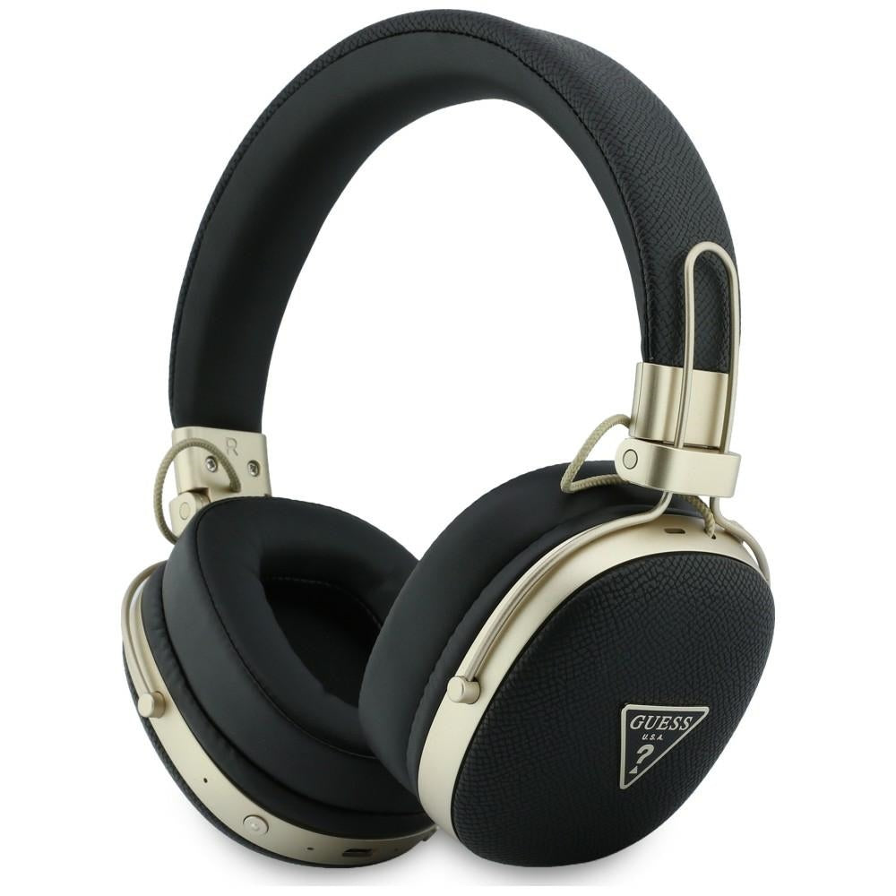 Handsfree Bluetooth Guess Grained Triangle Logo, A2DP, Black