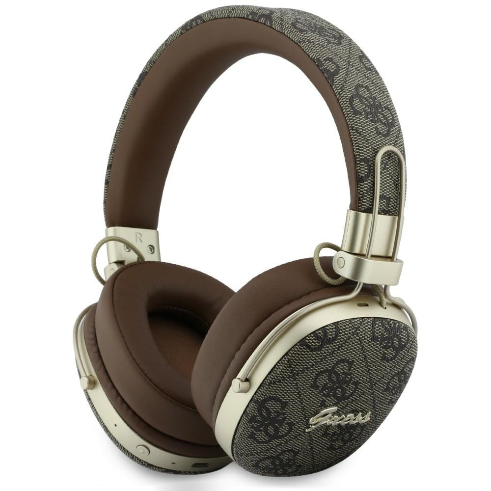 Handsfree Bluetooth Guess Metal 4G Script Logo, A2DP, Brown