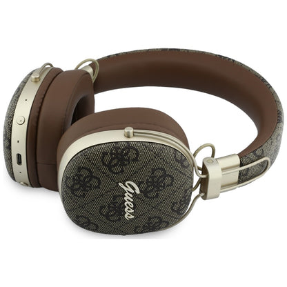 Handsfree Bluetooth Guess Metal 4G Script Logo, A2DP, Brown