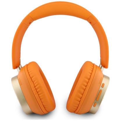 Handsfree Bluetooth Guess Rectangle Metal Script, A2DP, Orange