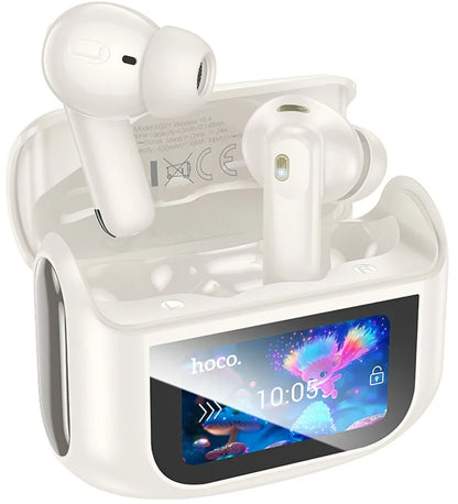 HOCO EQ21 Bluetooth Handsfree, TWS, ANC, White