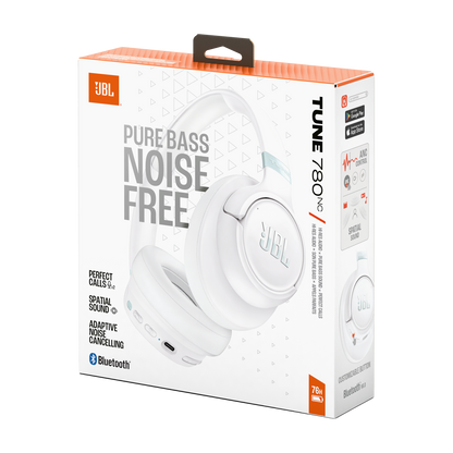 Bluetooth Handsfree JBL Tune 780NC, MultiPoint, A2DP, ANC, White