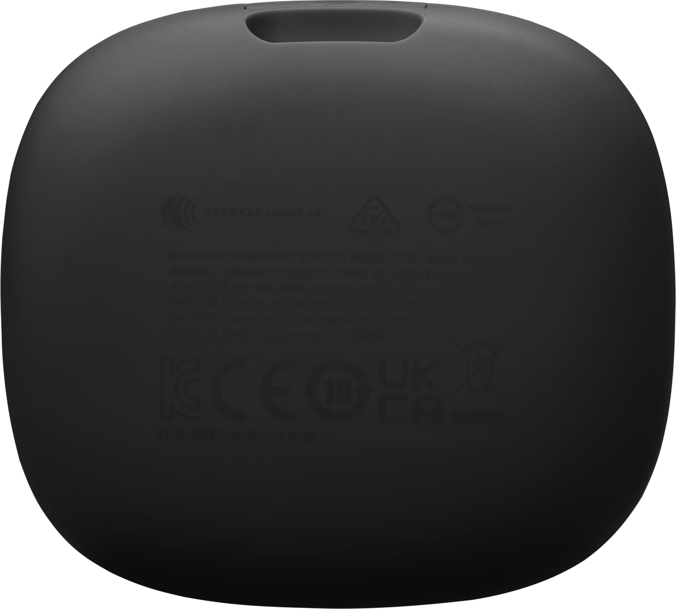 Handsfree Bluetooth JBL Wave Flex 2, TWS, ANC, MultiPoint, Black JBLWFLEX2BLK