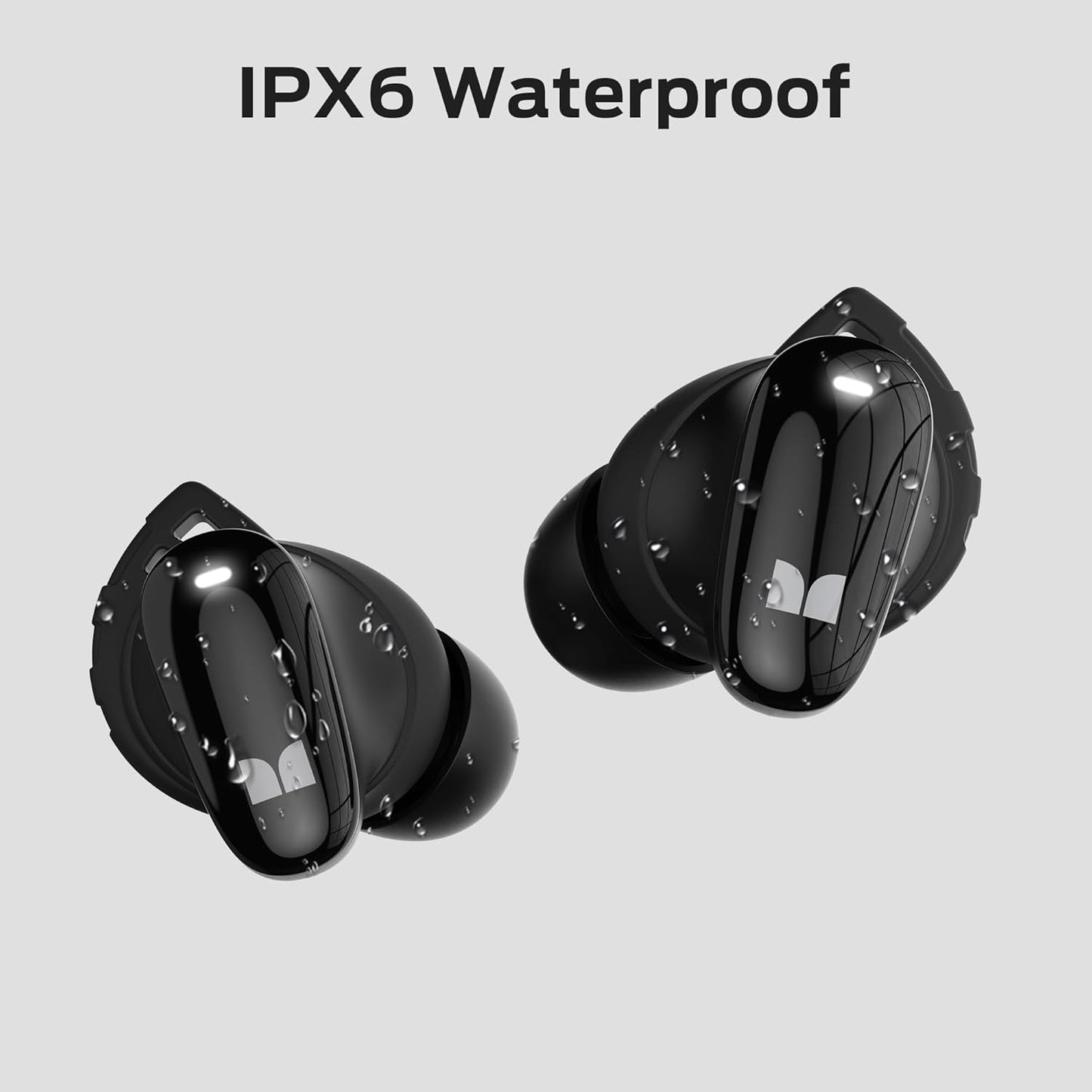 Handsfree Bluetooth Monster N-Lite 206, TWS, Black