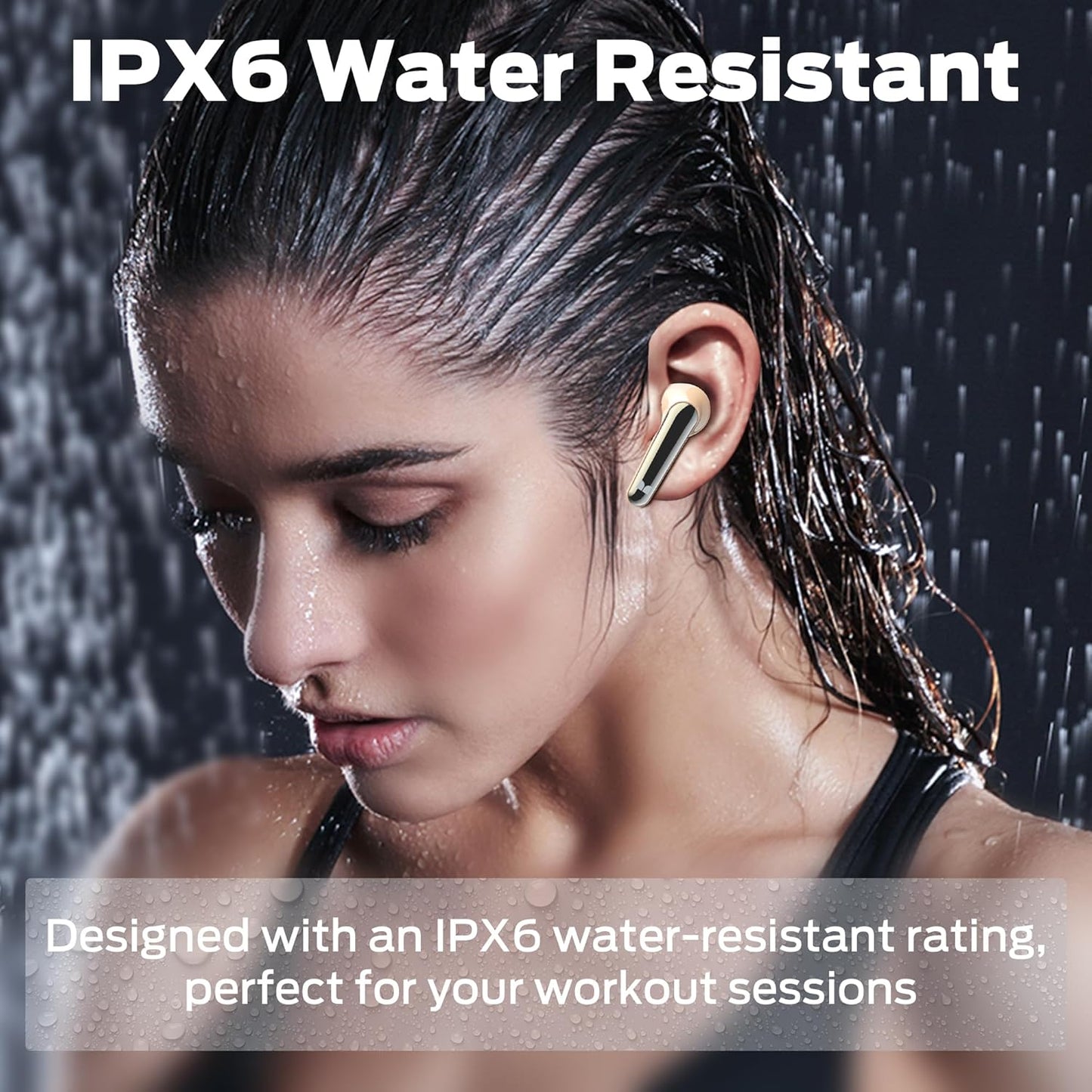 Bluetooth Handsfree Monster N-Lite 203 AirLinks, TWS, Gold