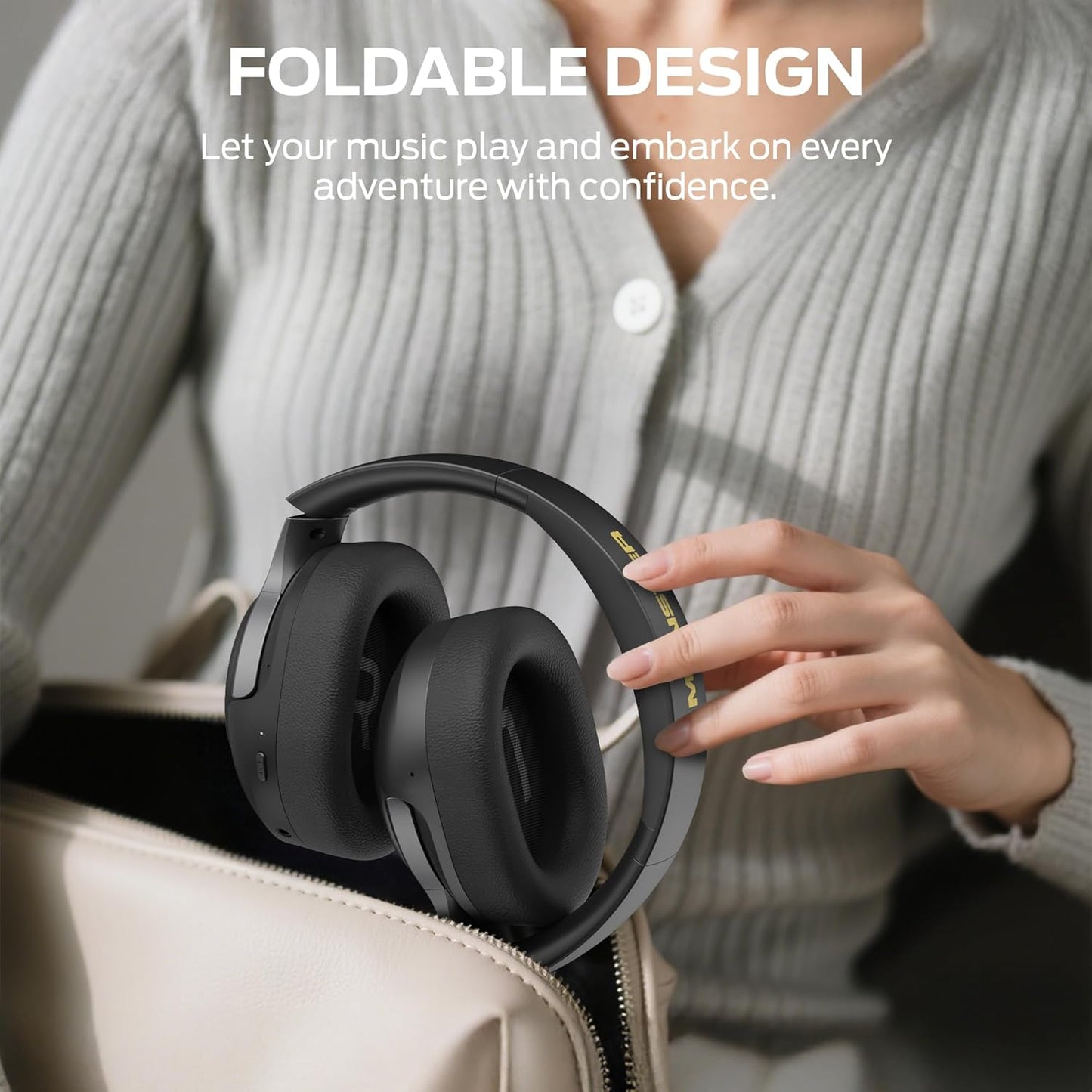 Bluetooth Handsfree Monster Persona 5th, MultiPoint, A2DP, ANC, Black