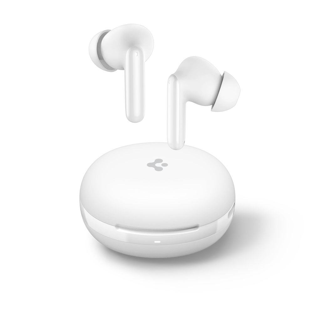 Handsfree Bluetooth Spigen SA2400, TWS, ANC, White ASD07962