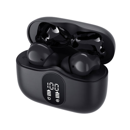 Handsfree Bluetooth Techsuit CW3 WaveBeat 100, TWS, ANC, Black