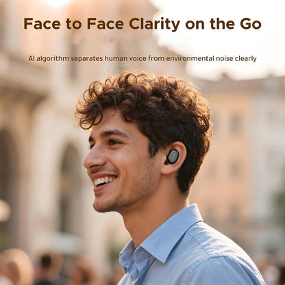 UGREEN Dots Bluetooth Handsfree (75628), TWS, MultiPoint, Black