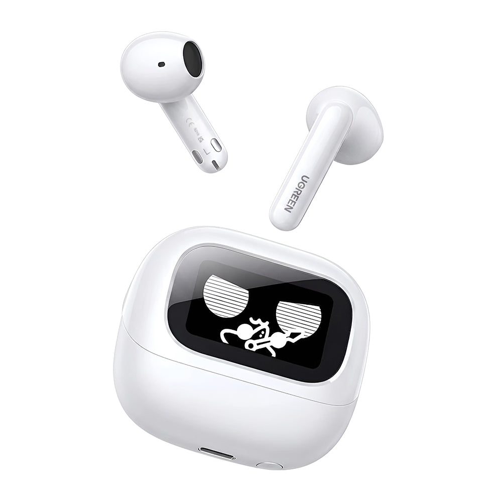 Handsfree Bluetooth UGREEN HiTune H6 Magic WS216 (65386), TWS, ANC, MultiPoint, White