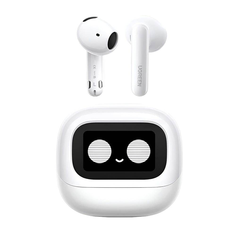 Handsfree Bluetooth UGREEN HiTune H6 Magic WS216 (65386), TWS, ANC, MultiPoint, White
