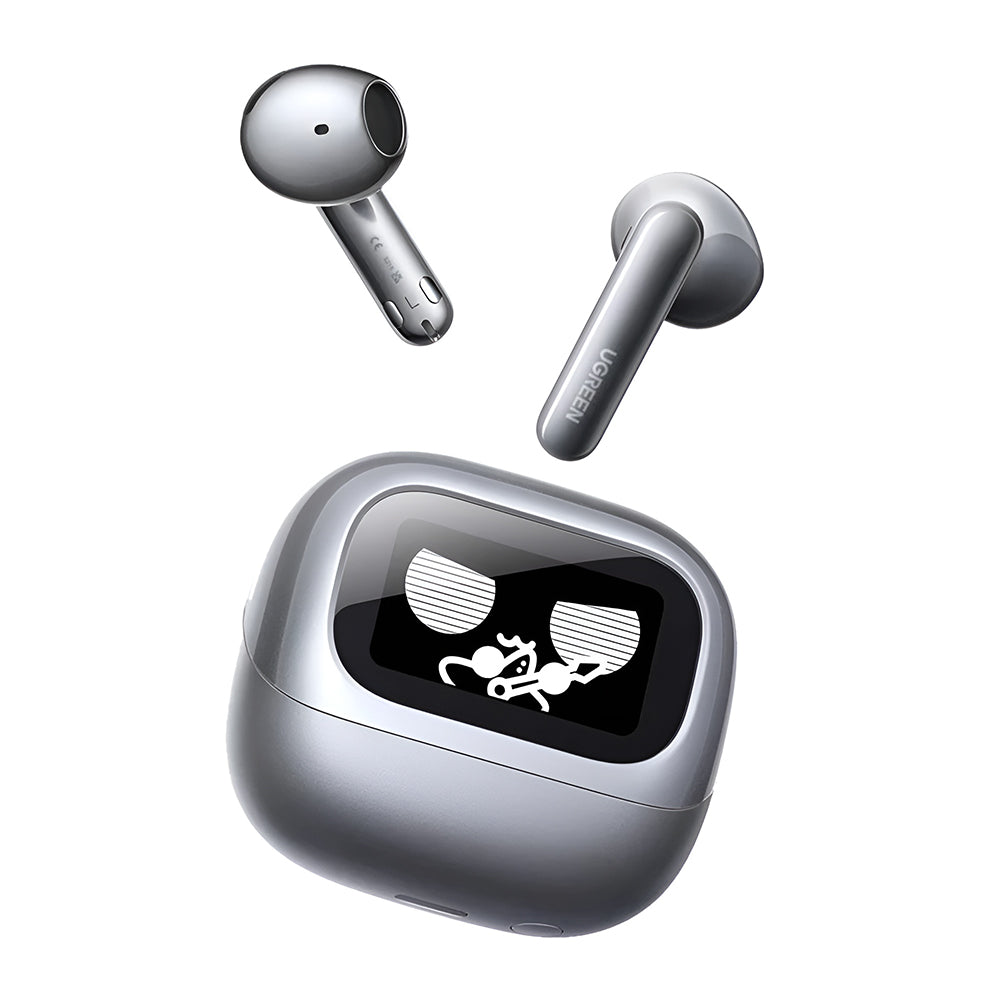 Handsfree Bluetooth UGREEN HiTune H6 Magic WS216 (75288), TWS, ANC, MultiPoint, Gray