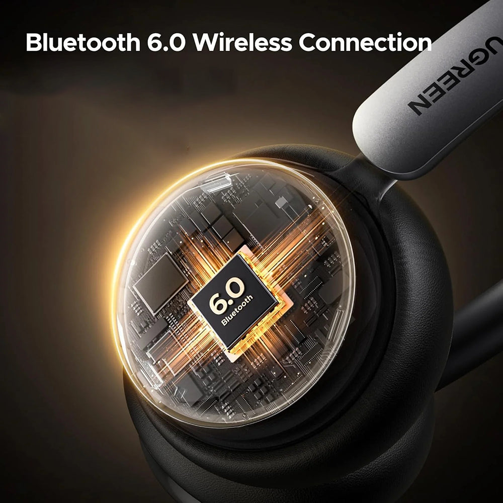 UGREEN HiTune Studio Plus HP207 Bluetooth Handsfree, A2DP, ANC, Brown