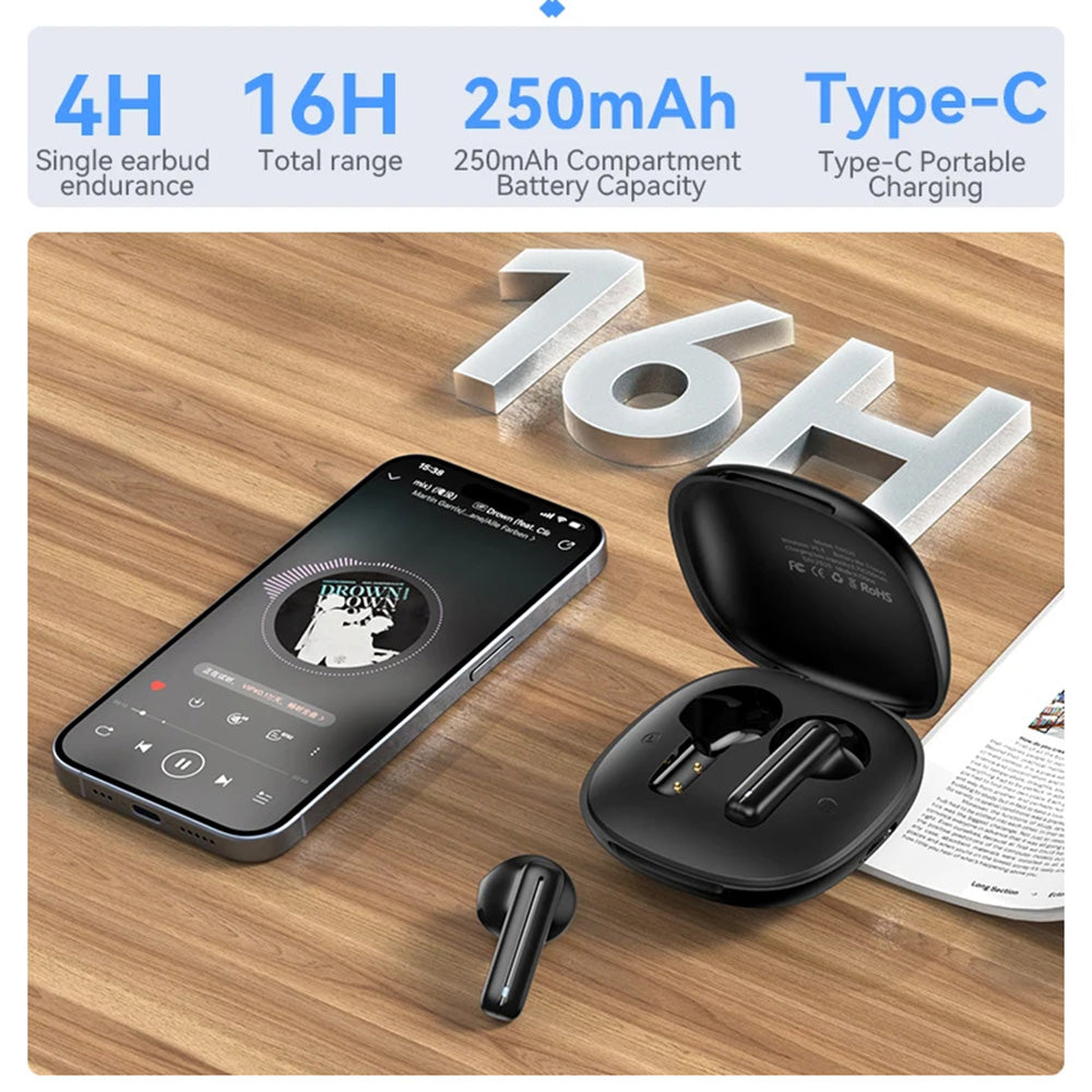 Handsfree Bluetooth Yesido TWS25, TWS, Black