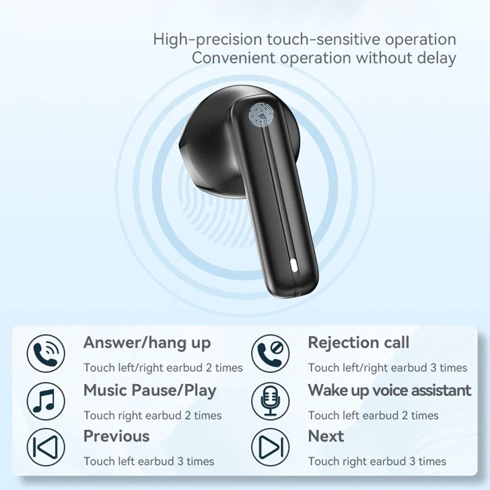 Handsfree Bluetooth Yesido TWS25, TWS, Black