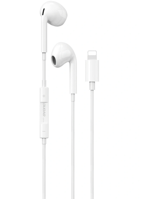 Handsfree Lightning Dudao X14PROL-W1, White