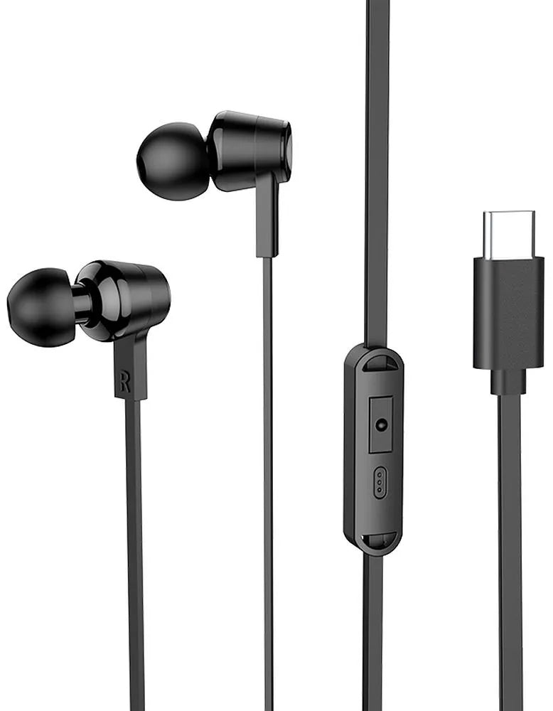 Handsfree USB-C HOCO M86, Black