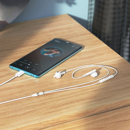 Handsfree USB-C HOCO M93, White