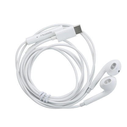 Handsfree USB-C McDodo HP-6071 Element, White