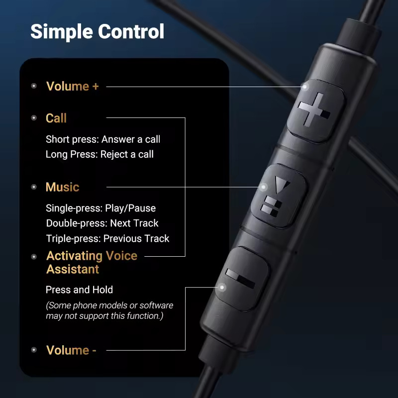 UGREEN EP105 USB-C Handsfree, Black