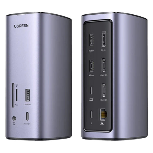 UGREEN Pro CM555 Multifunctional Hub, 13in1, Grey
