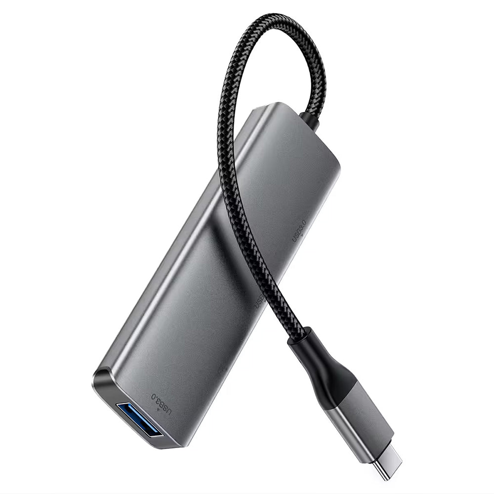 Acefast J15 USB-C Hub, 4-in-1, Gray
