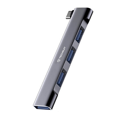 USB-C Techsuit H13 ZenithDock Hub, 4in1, Gray