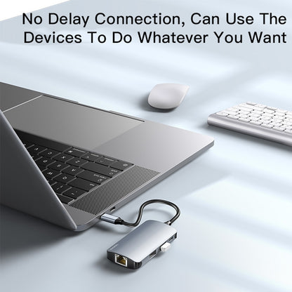 Yesido HB15 USB-C Hub, 6in1, Gray