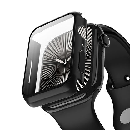 Anank Screen Guard Case for Apple Watch Series 7 41mm, Black