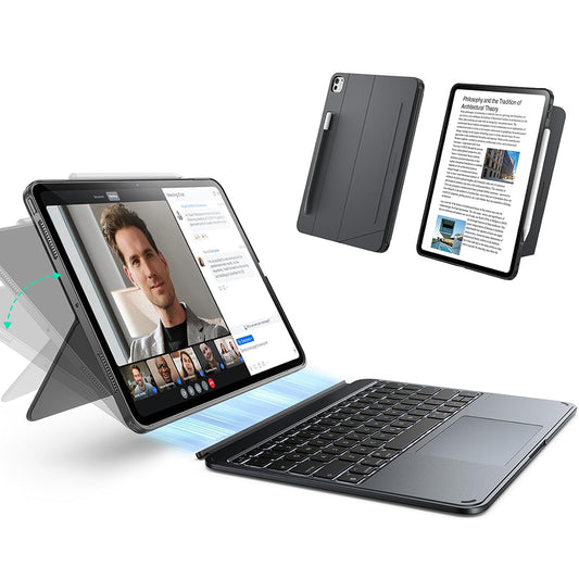 Keyboard Case for Apple iPad (2025) / (2022), ESR, Shift, Gray