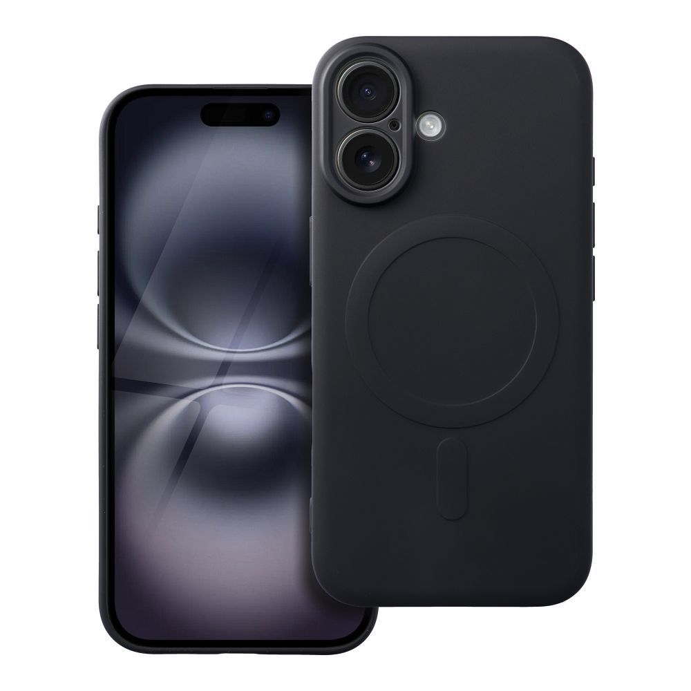 MagSafe Case for Apple iPhone 16, OEM, Silicone Mag, Black