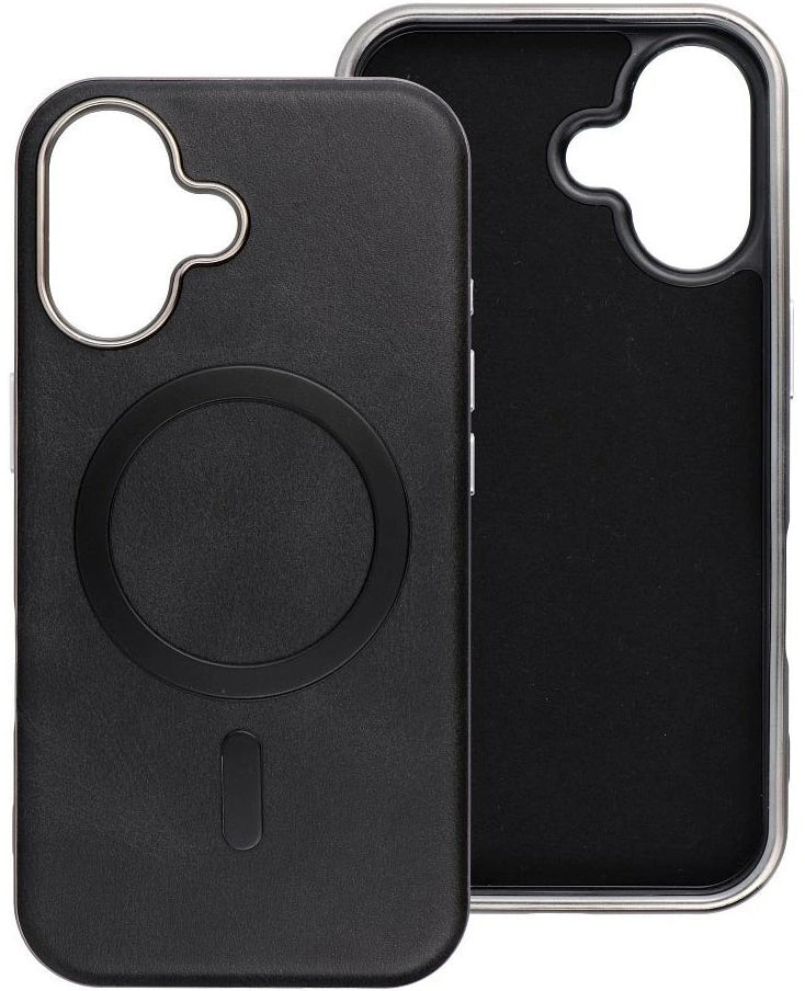 MagSafe Case for Apple iPhone 16 Pro, OEM, Gentleman Mag, Black