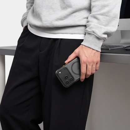MagSafe Case for Apple iPhone 18 Pro Max / 17 Pro Max, Tech-Protect, MagAir CC, Matte Black
