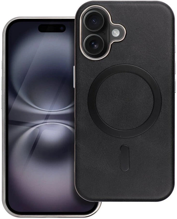 MagSafe Case for Apple iPhone 16 Pro, OEM, Gentleman Mag, Black