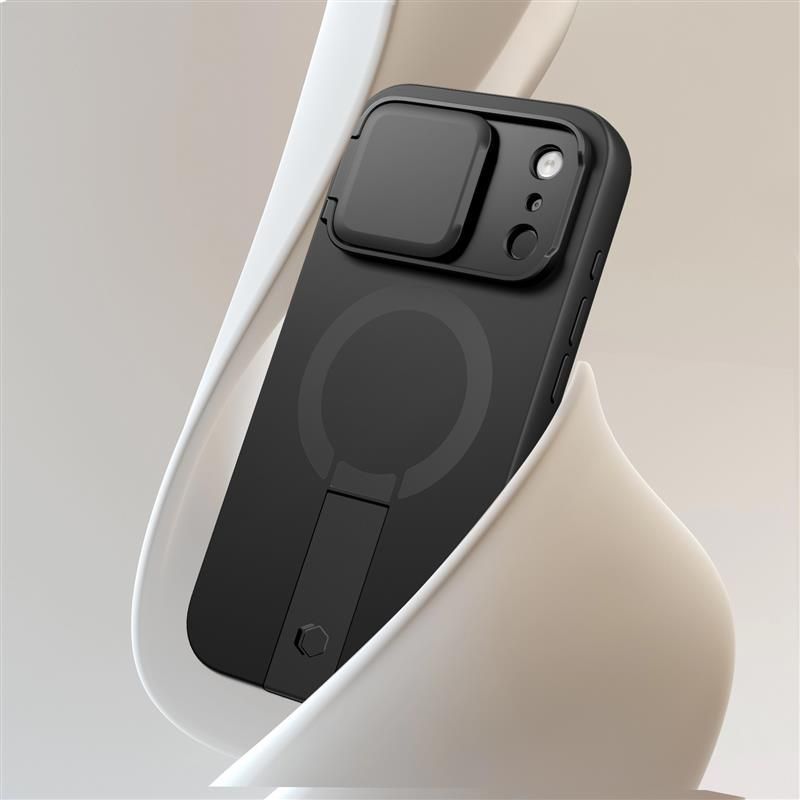 MagSafe Case for Apple iPhone 17 Pro Max, Tech-Protect, Kevlar Aura, Black