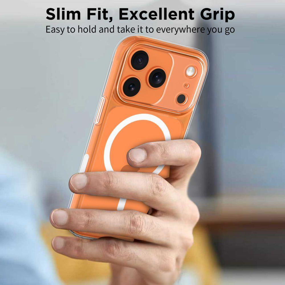 MagSafe Case for Apple iPhone 17 Pro, Tech-Protect, MagPeak, Transparent