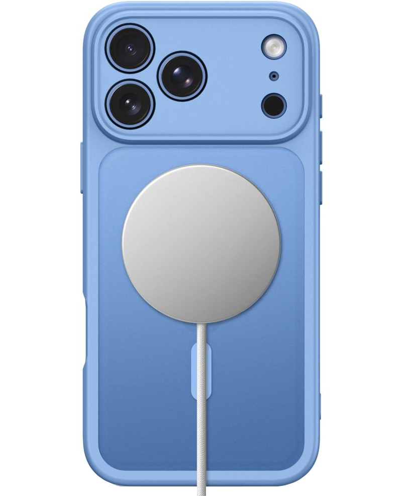 MagSafe Case for Apple iPhone 18 Pro / 17 Pro, Tech-Protect, BasicMag, Matte Blue