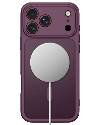 MagSafe Case for Apple iPhone 18 Pro Max / 17 Pro Max, Tech-Protect, BasicMag, Matte Burgundy