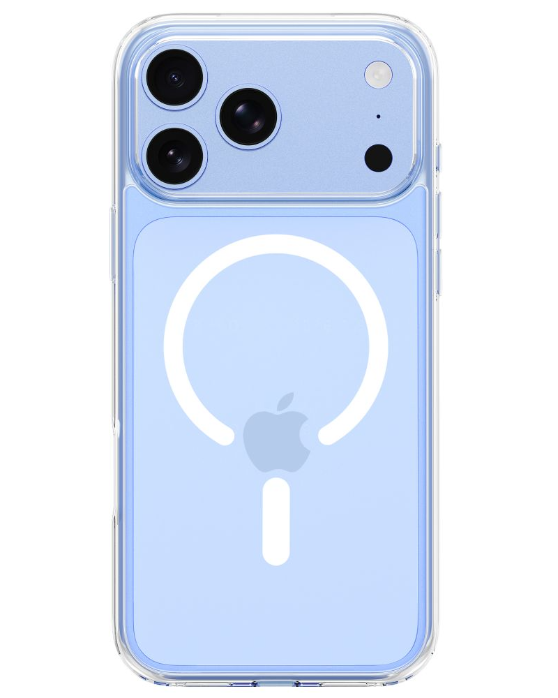 MagSafe Case for Apple iPhone 18 Pro / 17 Pro, Tech-Protect, Flexair Hybrid, Transparent