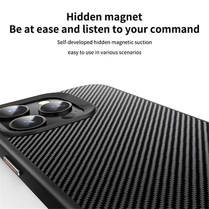 MagSafe Case for Apple iPhone 15 Pro, OEM, Carbon, Black