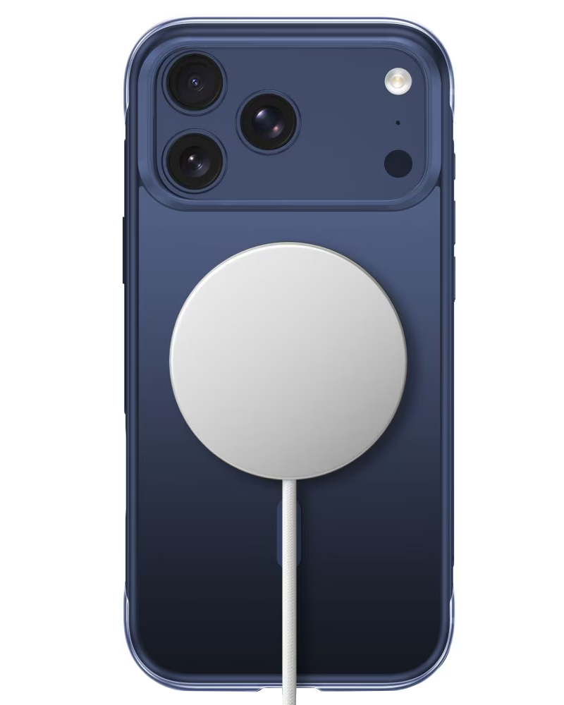 MagSafe Case for Apple iPhone 18 Pro / 17 Pro, Tech-Protect, MagAir CC, Matte Navy