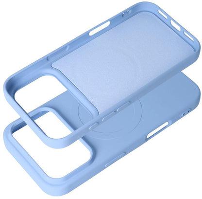 MagSafe Case for Apple iPhone 18 Pro Max / 17 Pro Max, OEM, Silicone Mag (Big Hole), Blue