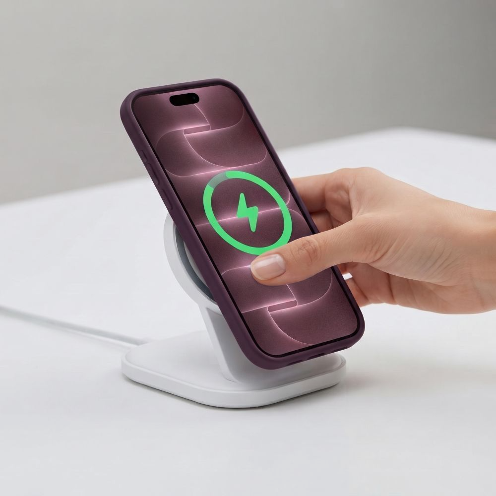 MagSafe Case for Apple iPhone 18 Pro / 17 Pro, Tech-Protect, Silicone, Burgundy
