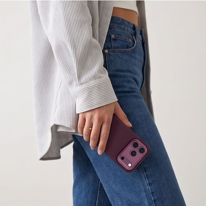 MagSafe Case for Apple iPhone 18 Pro Max / 17 Pro Max, Tech-Protect, Uniq CC, Burgundy