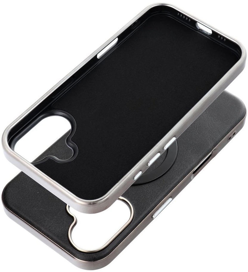 MagSafe Case for Apple iPhone 16 Pro, OEM, Gentleman Mag, Black