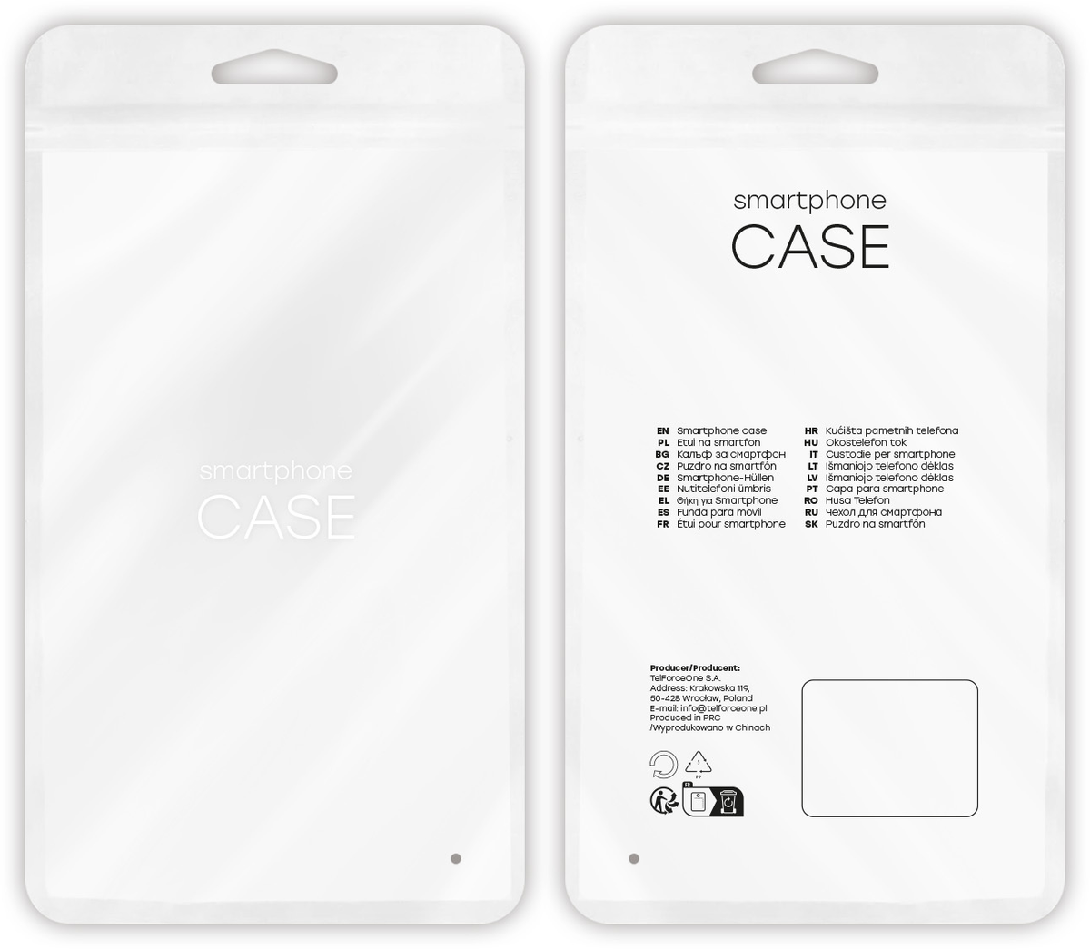 MagSafe Case for Apple iPhone 18 Pro Max / 17 Pro Max, OEM, Color Clear Mag, Blue
