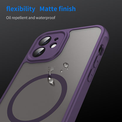 MagSafe Case for Apple iPhone 12, Techsuit, HaloFrost II, Purple