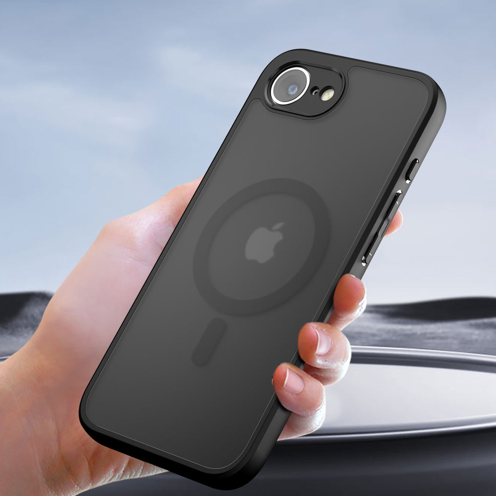 MagSafe Case for Apple iPhone 13 Pro Max, Techsuit, PureFrost, Satin Black
