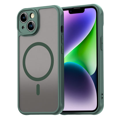 MagSafe Case for Apple iPhone 13, Techsuit, HaloFrost II, Green