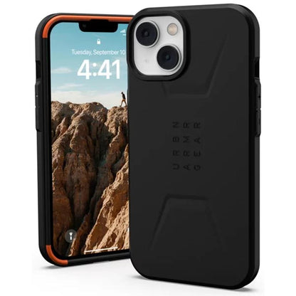 MagSafe Case for Apple iPhone 14 Plus, Urban Armor Gear, Civilian, Black